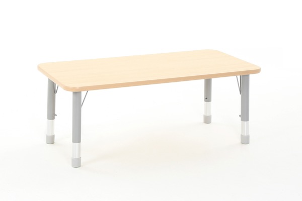 Rechtecktisch "Owlaf", höhenverstellbar 120 x 60 cm, mit HPL-Oberfläche