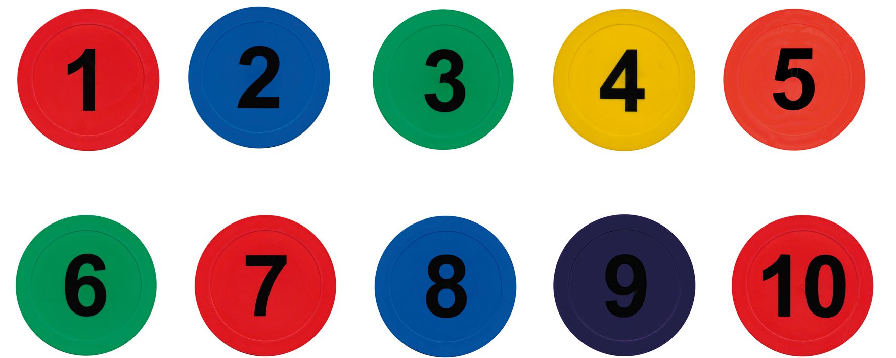 Bodenzahlen, 10er Set - Eduplay