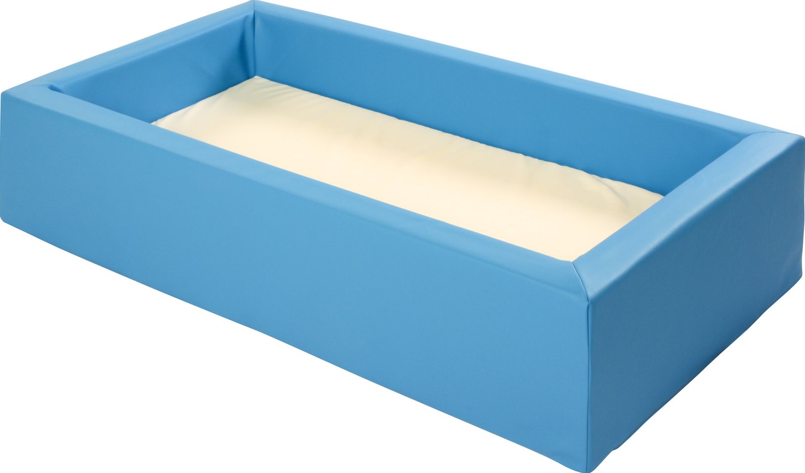 Schaumstoff-Bettchen 126 x 70 x 25 cm - inkl. Matratze - Weichelt