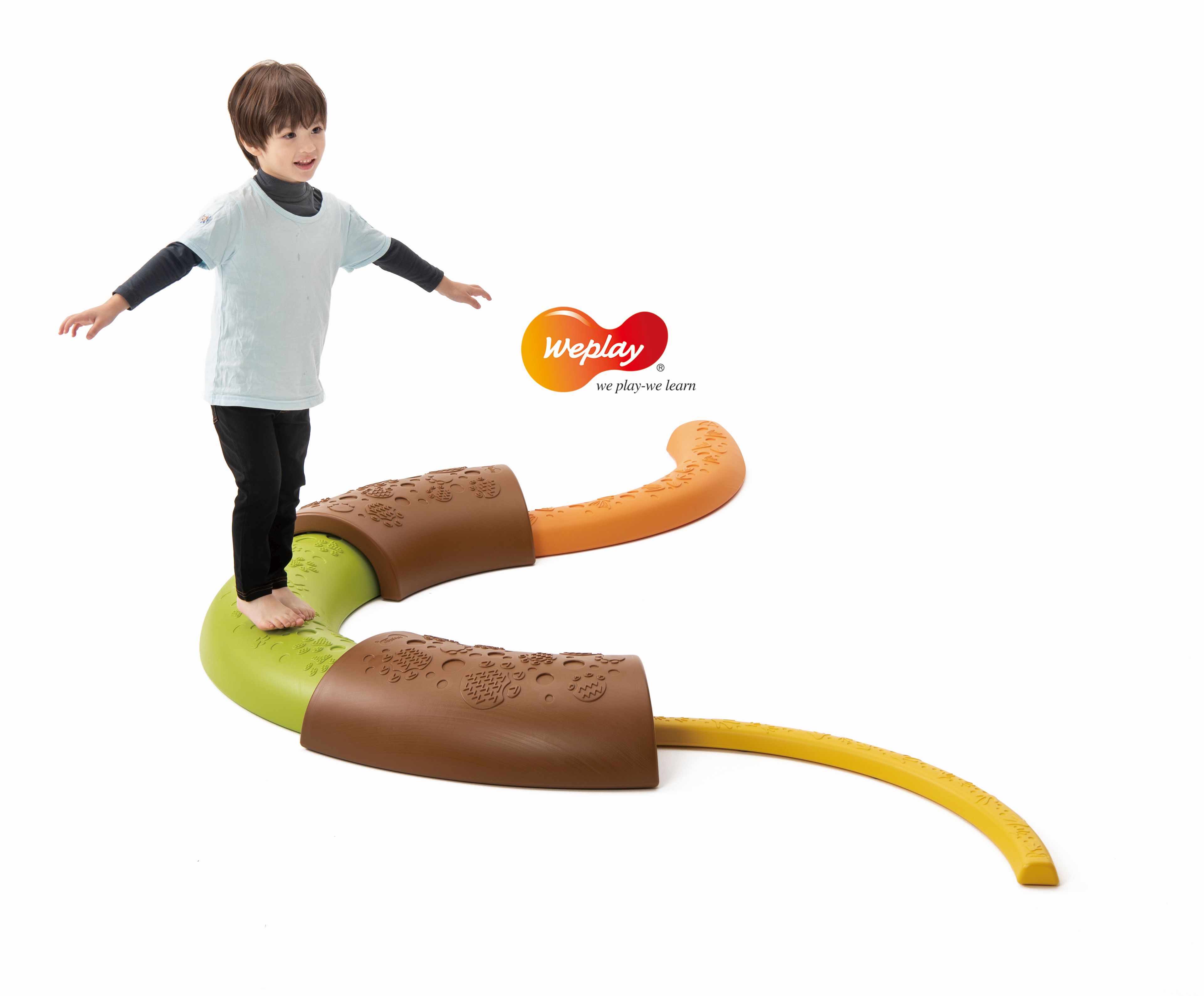 Balance Tierspuren-Pfad, 5-teilig - Weplay Eduplay