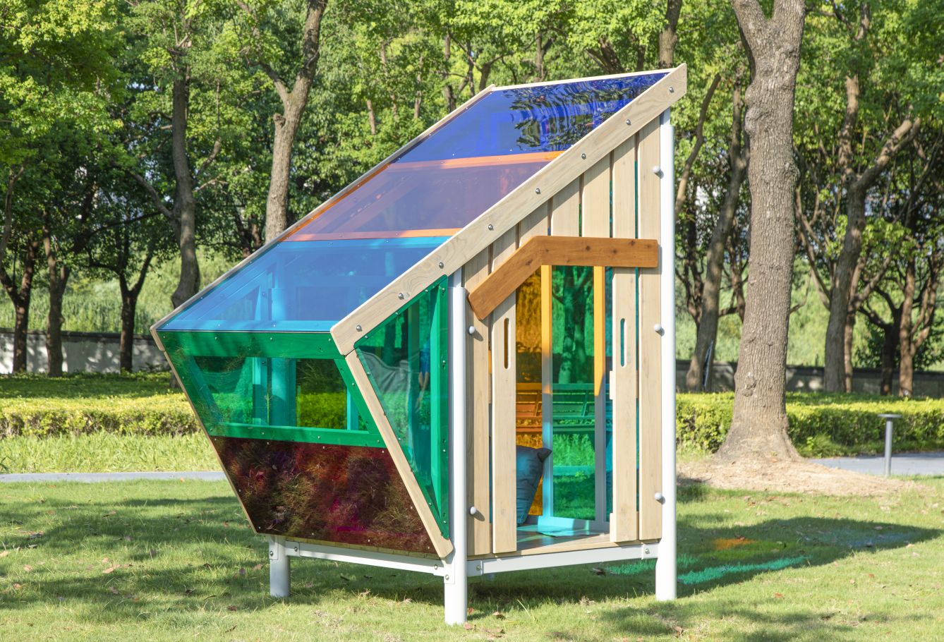 Outdoor-Farben-Haus