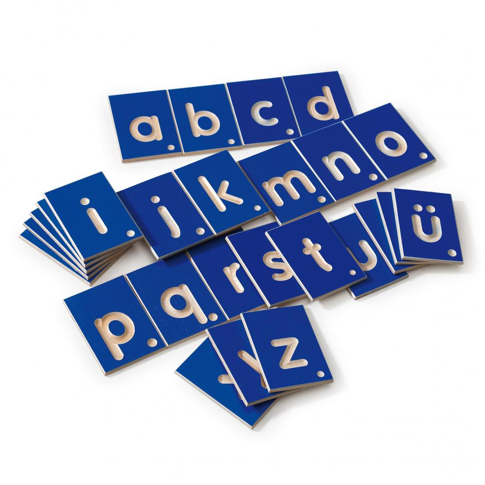 Lernspiel Kleinbuchstaben, 29-teilig Lernspiel Kleinbuchstaben, 29-teilig