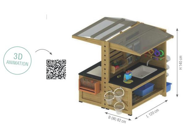 Outdoor-Experimentierstation