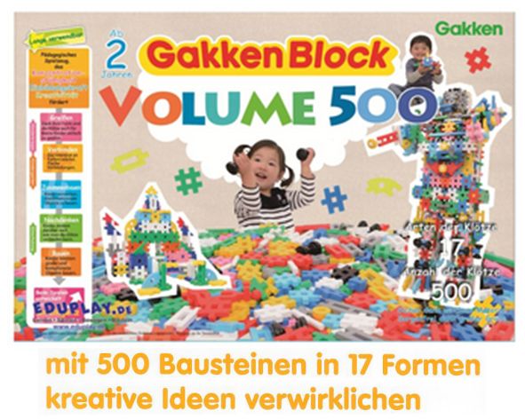 Gakken Blocks, 500-teilig