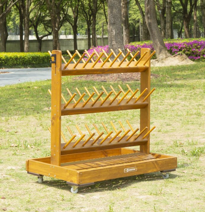 Mobiler Outdoor-Stiefelwagen