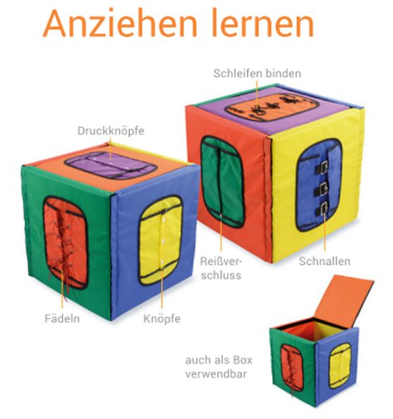 Lernwürfel 30 x 30 x 30 cm