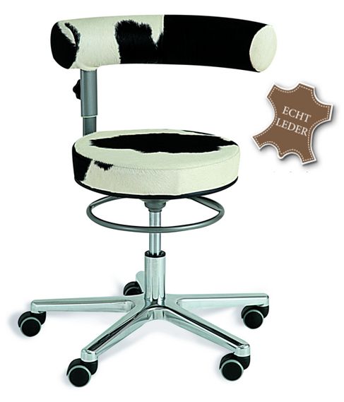 Sanus®-Gesundheitsstuhl Leder, Lehne 360° schwenk- und höhenverstellbar (LH)  - Preise dieser Serie variieren -