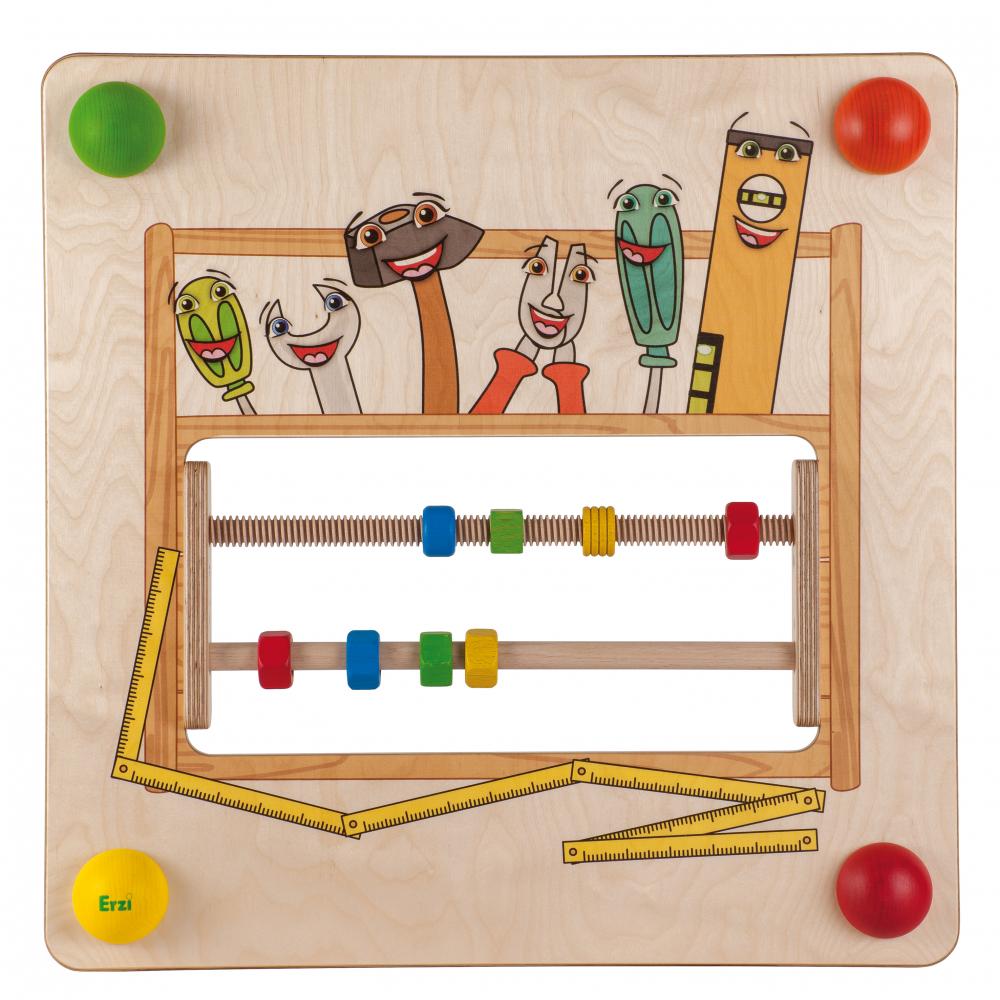 Wand- und Bodenelement Babypfad "Werkzeugkiste"