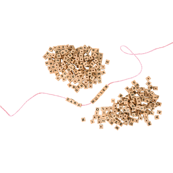 Buchstabenwürfel von A bis Z + Umlaute, ca. 300 Stück