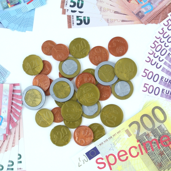 Spielgeld Euro, 144-teilig