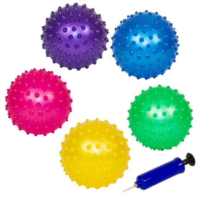 Massageball 25er Set, inkl. Pumpe