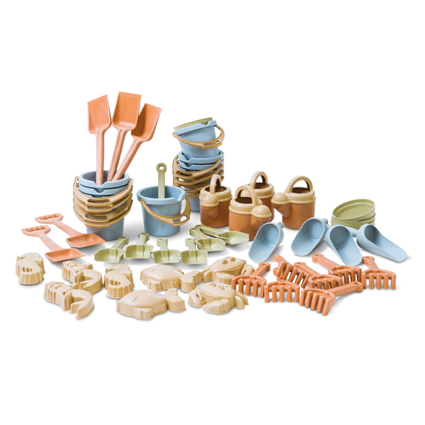 Green Eco Tiny Sandspiel-Set Bio, 50-teilig