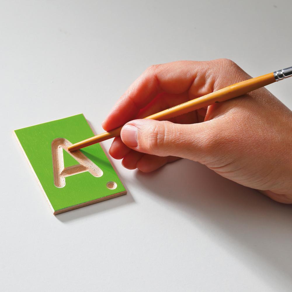 Lernspiel Großbuchstaben, 29-teilig Lernspiel Großbuchstaben, 29-teilig