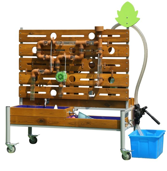Mobile Outdoor-Wasserspiel-Anlage